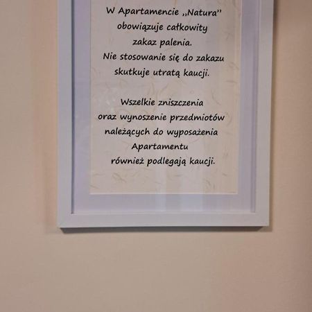 Apartament Natura Lidzbark Warmiński Zewnętrze zdjęcie